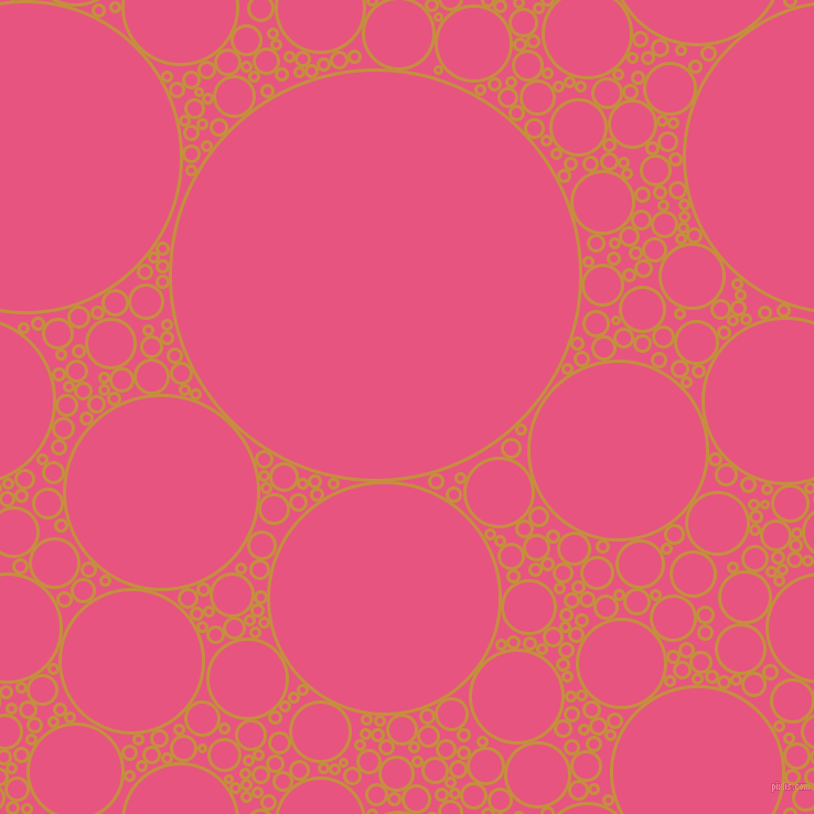 bubbles, circles, sponge, big, medium, small, 3 pixel line width, Anzac and Dark Pink circles bubbles sponge soap seamless tileable