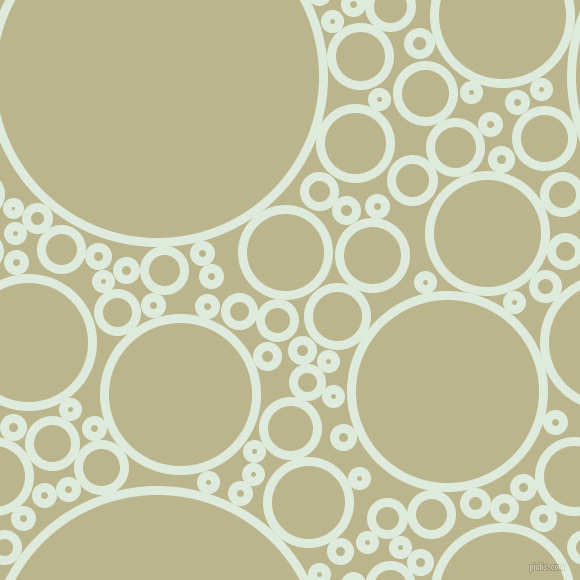 bubbles, circles, sponge, big, medium, small, 9 pixel line width, Apple Green and Coriander circles bubbles sponge soap seamless tileable