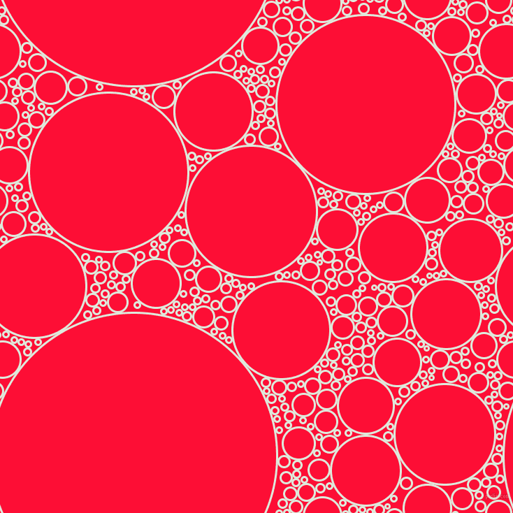 bubbles, circles, sponge, big, medium, small, 3 pixel line width, Apple Green and Torch Red circles bubbles sponge soap seamless tileable