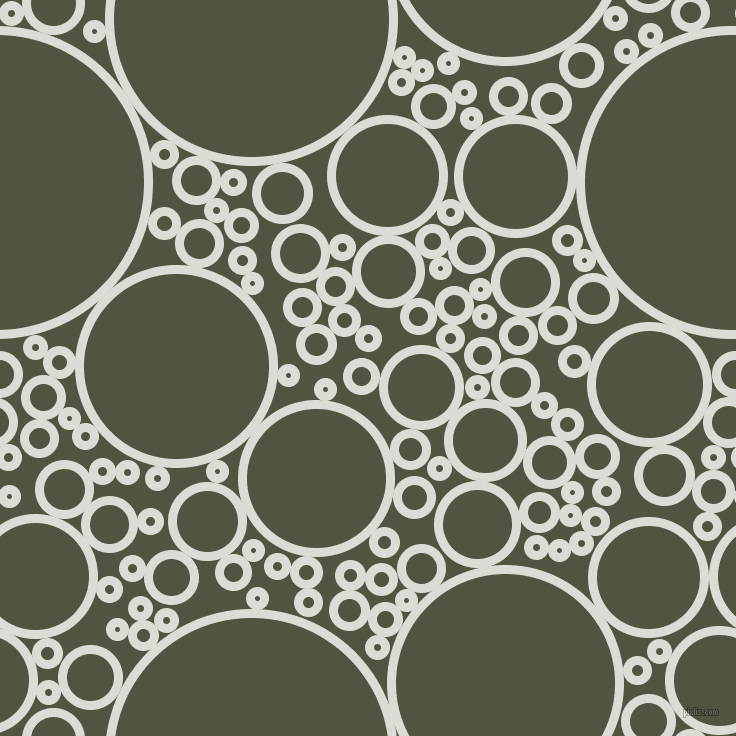 bubbles, circles, sponge, big, medium, small, 9 pixel line width, Aqua Haze and Lunar Green circles bubbles sponge soap seamless tileable