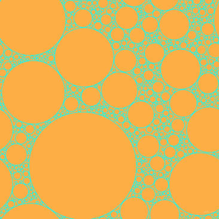 bubbles, circles, sponge, big, medium, small, 2 pixel line width, Aqua and My Sin circles bubbles sponge soap seamless tileable