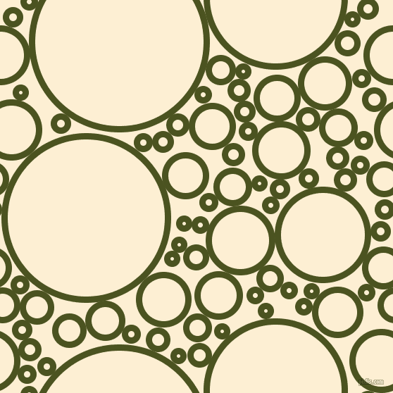 bubbles, circles, sponge, big, medium, small, 9 pixel line width, Army green and Varden circles bubbles sponge soap seamless tileable