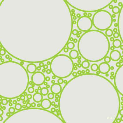 bubbles, circles, sponge, big, medium, small, 5 pixel line width, Atlantis and Black Squeeze circles bubbles sponge soap seamless tileable