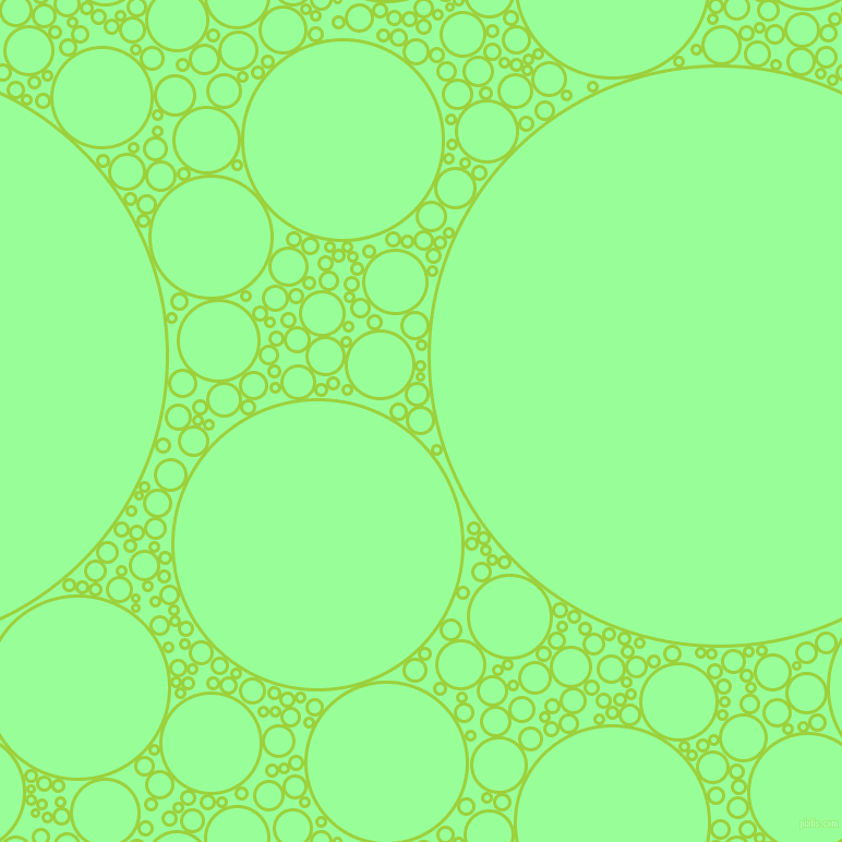 bubbles, circles, sponge, big, medium, small, 3 pixel line width, Atlantis and Mint Green circles bubbles sponge soap seamless tileable