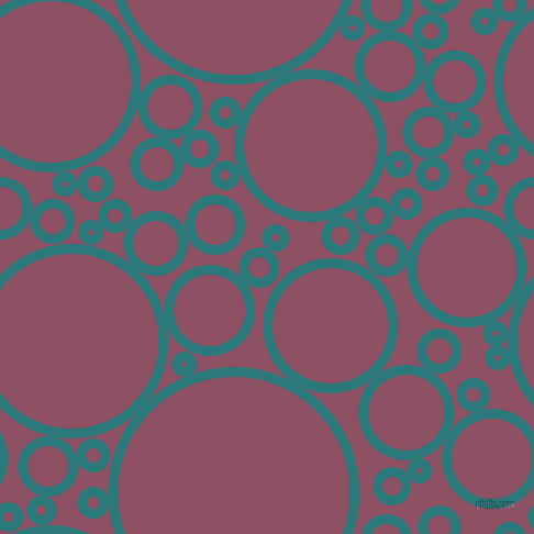 bubbles, circles, sponge, big, medium, small, 9 pixel line width, Atoll and Cannon Pink circles bubbles sponge soap seamless tileable