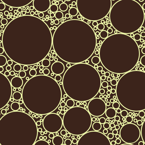 bubbles, circles, sponge, big, medium, small, 3 pixel line width, Australian Mint and Brown Pod circles bubbles sponge soap seamless tileable