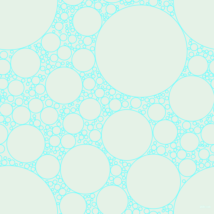 bubbles, circles, sponge, big, medium, small, 2 pixel line width, Baby Blue and Polar circles bubbles sponge soap seamless tileable