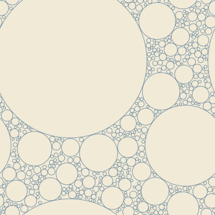 bubbles, circles, sponge, big, medium, small, 2 pixel line width, Bali Hai and Half Pearl Lusta circles bubbles sponge soap seamless tileable
