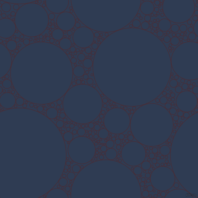bubbles, circles, sponge, big, medium, small, 2 pixel line width, Barossa and Biscay circles bubbles sponge soap seamless tileable
