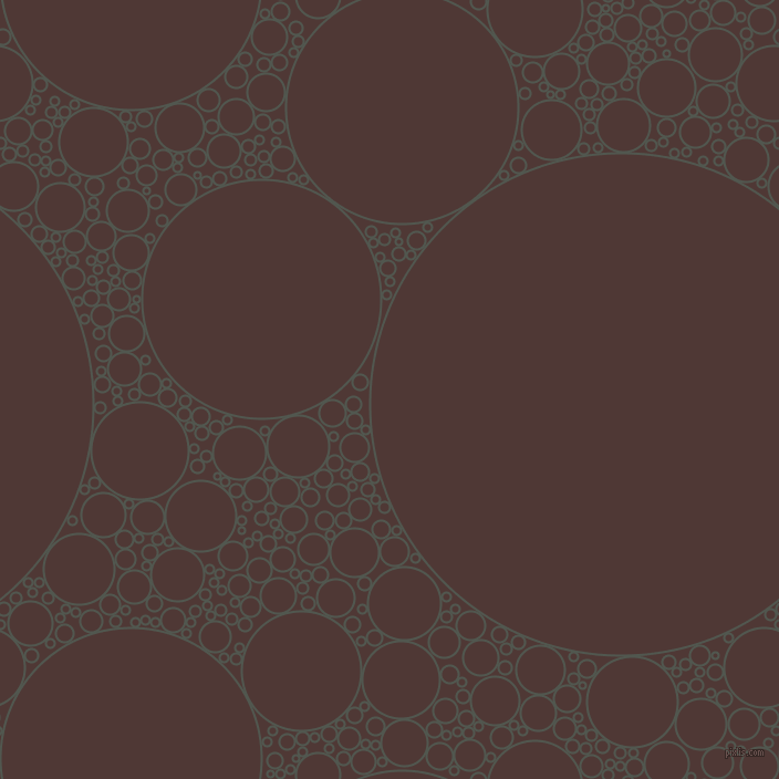 bubbles, circles, sponge, big, medium, small, 2 pixel line width, Battleship Grey and Cocoa Bean circles bubbles sponge soap seamless tileable