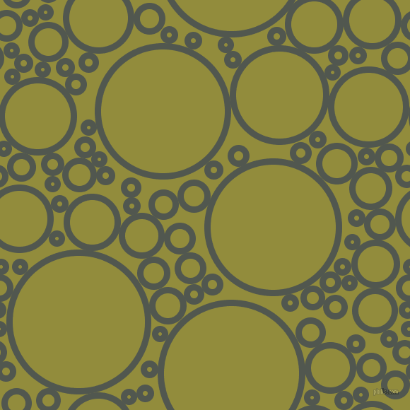 bubbles, circles, sponge, big, medium, small, 9 pixel line width, Battleship Grey and Highball circles bubbles sponge soap seamless tileable