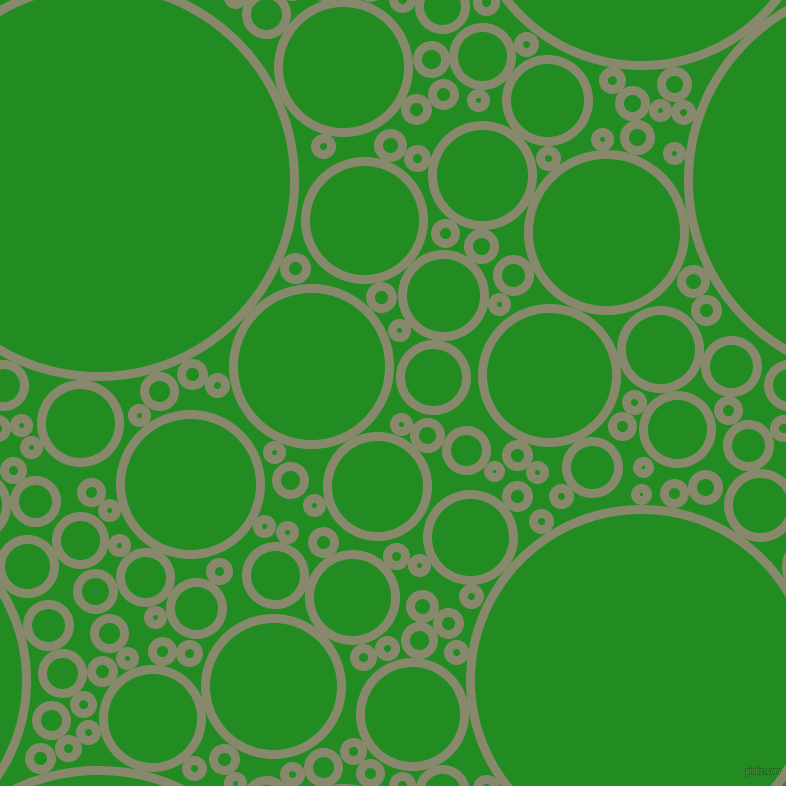 bubbles, circles, sponge, big, medium, small, 9 pixel line width, Bitter and Forest Green circles bubbles sponge soap seamless tileable