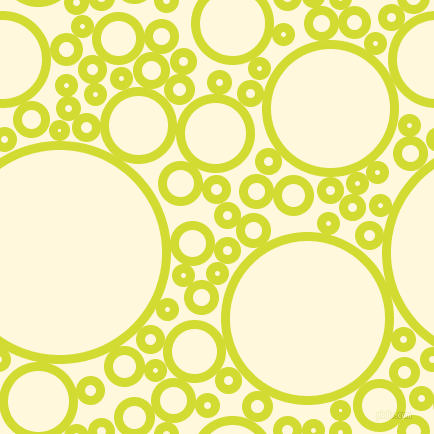 bubbles, circles, sponge, big, medium, small, 9 pixel line width, Bitter Lemon and Corn Silk circles bubbles sponge soap seamless tileable
