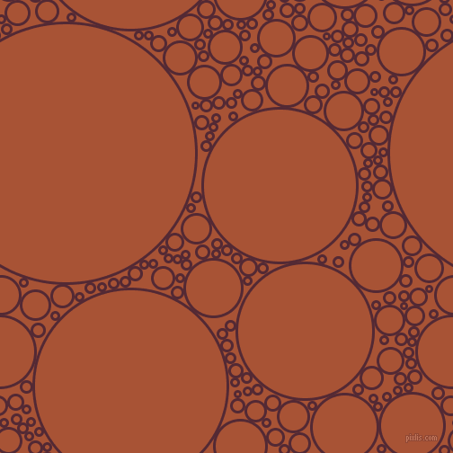 bubbles, circles, sponge, big, medium, small, 3 pixel line width, Black Rose and Orange Roughy circles bubbles sponge soap seamless tileable