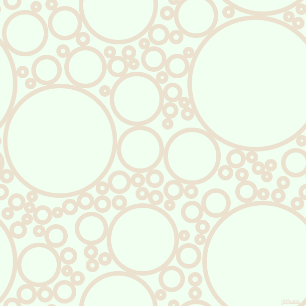 bubbles, circles, sponge, big, medium, small, 9 pixel line width, Bleach White and Honeydew circles bubbles sponge soap seamless tileable