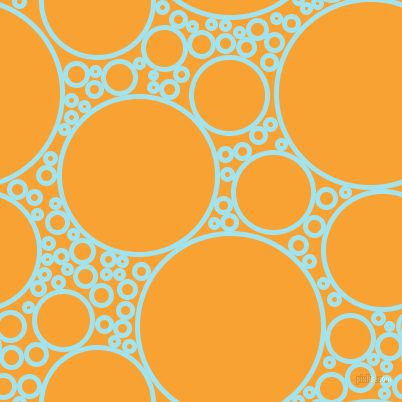 bubbles, circles, sponge, big, medium, small, 5 pixel line width, Blizzard Blue and Lightning Yellow circles bubbles sponge soap seamless tileable