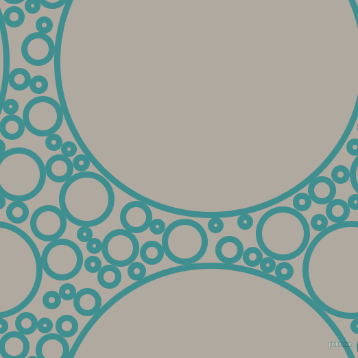 bubbles, circles, sponge, big, medium, small, 9 pixel line width, Blue Chill and Cloudy circles bubbles sponge soap seamless tileable