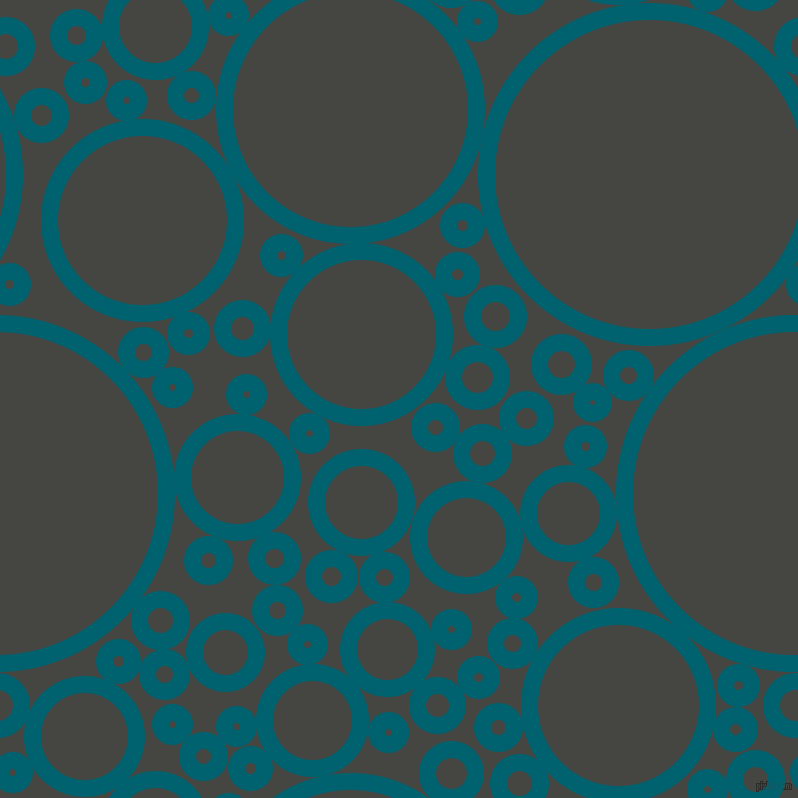 bubbles, circles, sponge, big, medium, small, 17 pixel line width, Blue Lagoon and Tuatara circles bubbles sponge soap seamless tileable
