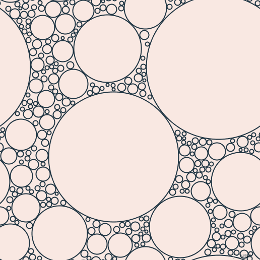 bubbles, circles, sponge, big, medium, small, 2 pixel line width, Blue Whale and Wisp Pink circles bubbles sponge soap seamless tileable