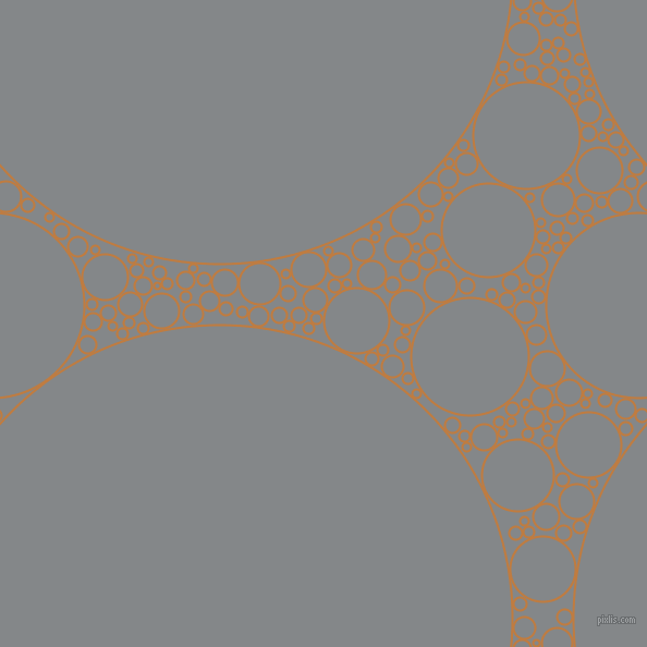 bubbles, circles, sponge, big, medium, small, 2 pixel line width, Brandy Punch and Aluminium circles bubbles sponge soap seamless tileable