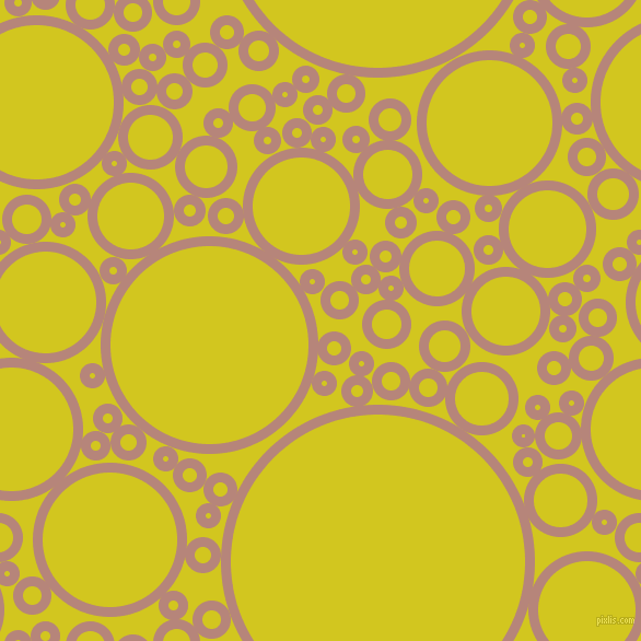 bubbles, circles, sponge, big, medium, small, 9 pixel line width, Brandy Rose and Barberry circles bubbles sponge soap seamless tileable