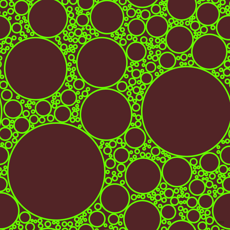 bubbles, circles, sponge, big, medium, small, 5 pixel line width, Bright Green and Lonestar circles bubbles sponge soap seamless tileable