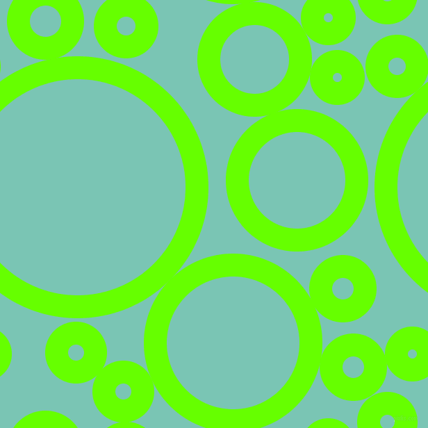 bubbles, circles, sponge, big, medium, small, 33 pixel line width, Bright Green and Monte Carlo circles bubbles sponge soap seamless tileable