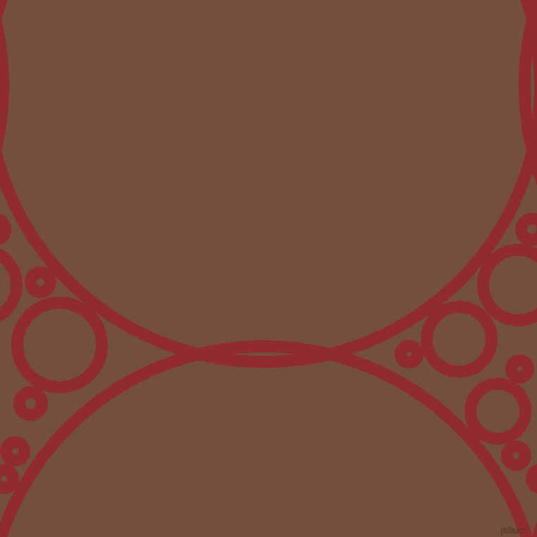 bubbles, circles, sponge, big, medium, small, 17 pixel line width, Bright Red and Old Copper circles bubbles sponge soap seamless tileable