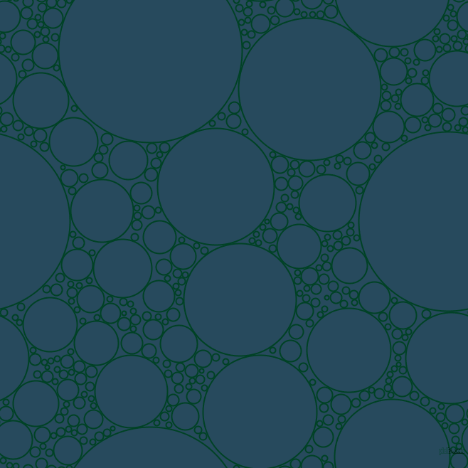 bubbles, circles, sponge, big, medium, small, 2 pixel line width, British Racing Green and Arapawa circles bubbles sponge soap seamless tileable