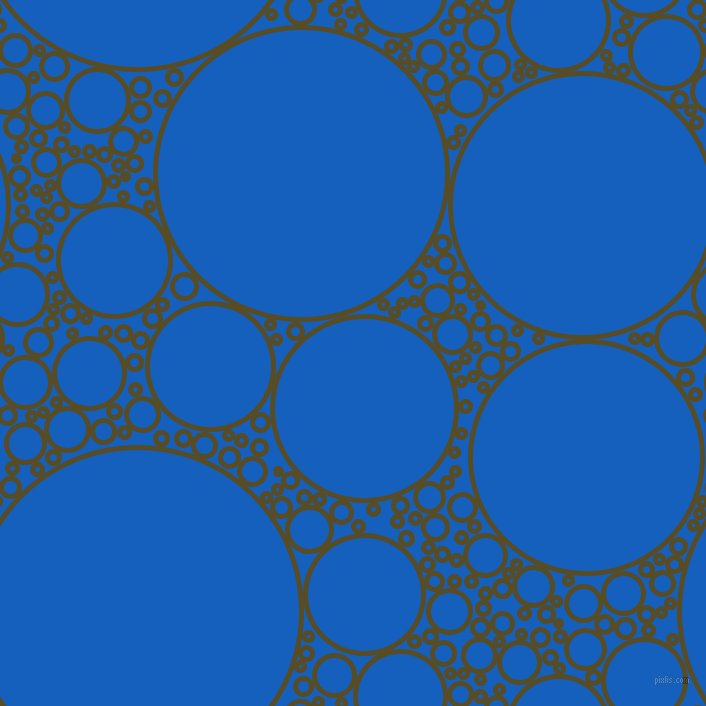 bubbles, circles, sponge, big, medium, small, 5 pixel line width, Bronze Olive and Denim circles bubbles sponge soap seamless tileable