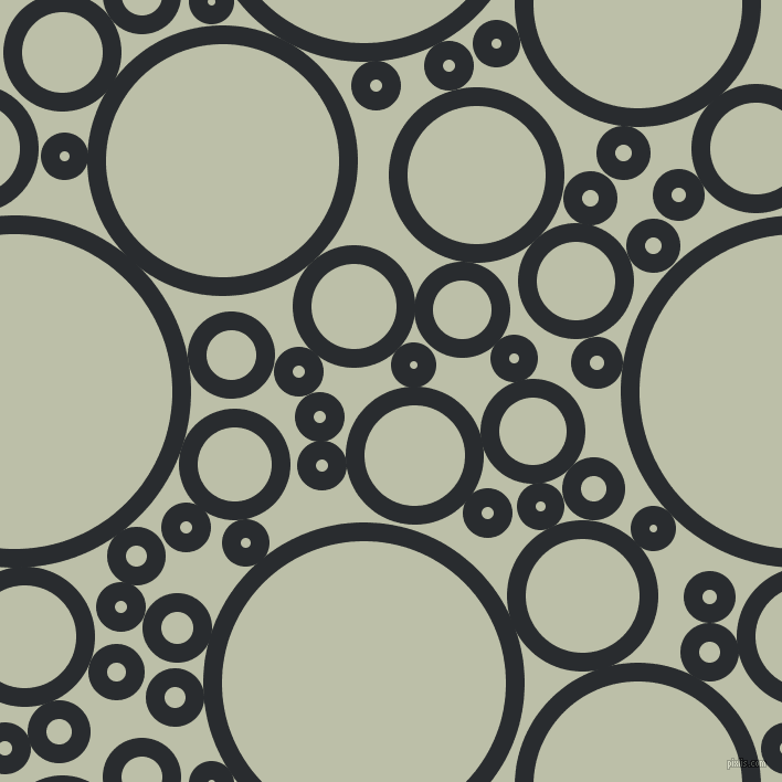 bubbles, circles, sponge, big, medium, small, 17 pixel line width, Bunker and Beryl Green circles bubbles sponge soap seamless tileable