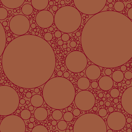 bubbles, circles, sponge, big, medium, small, 2 pixel line width, Burgundy and Sepia circles bubbles sponge soap seamless tileable