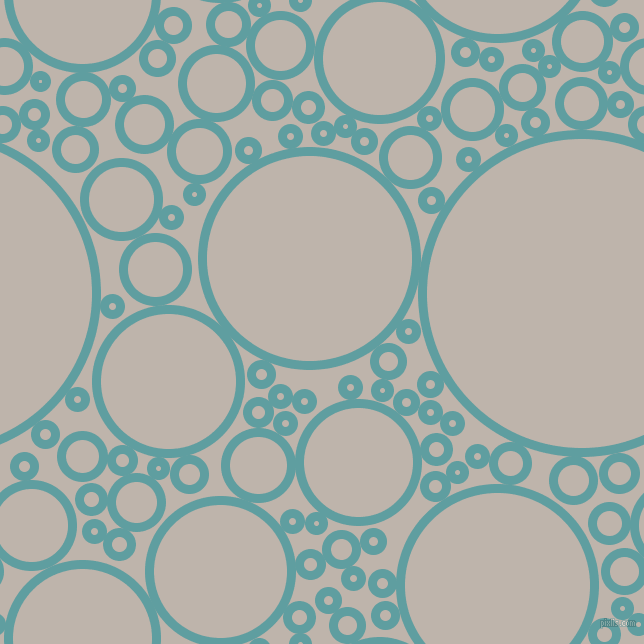 bubbles, circles, sponge, big, medium, small, 9 pixel line width, Cadet Blue and Tide circles bubbles sponge soap seamless tileable