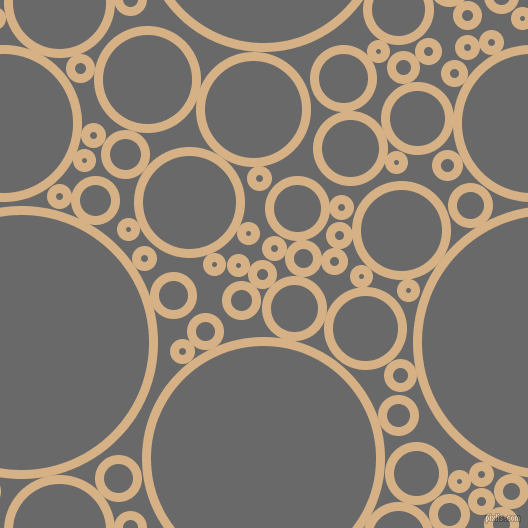 bubbles, circles, sponge, big, medium, small, 9 pixel line width, Calico and Dim Gray circles bubbles sponge soap seamless tileable