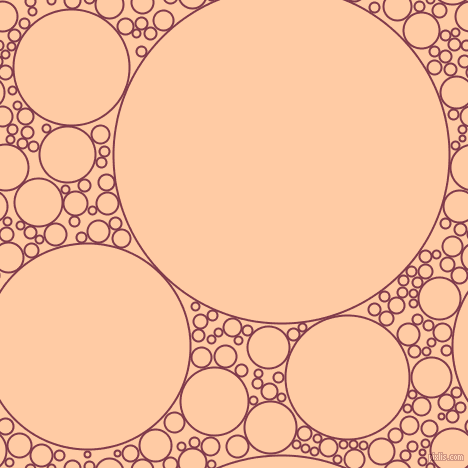 bubbles, circles, sponge, big, medium, small, 2 pixel line width, Camelot and Peach circles bubbles sponge soap seamless tileable