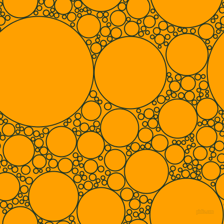 bubbles, circles, sponge, big, medium, small, 2 pixel line width, Cardin Green and Orange Peel circles bubbles sponge soap seamless tileable
