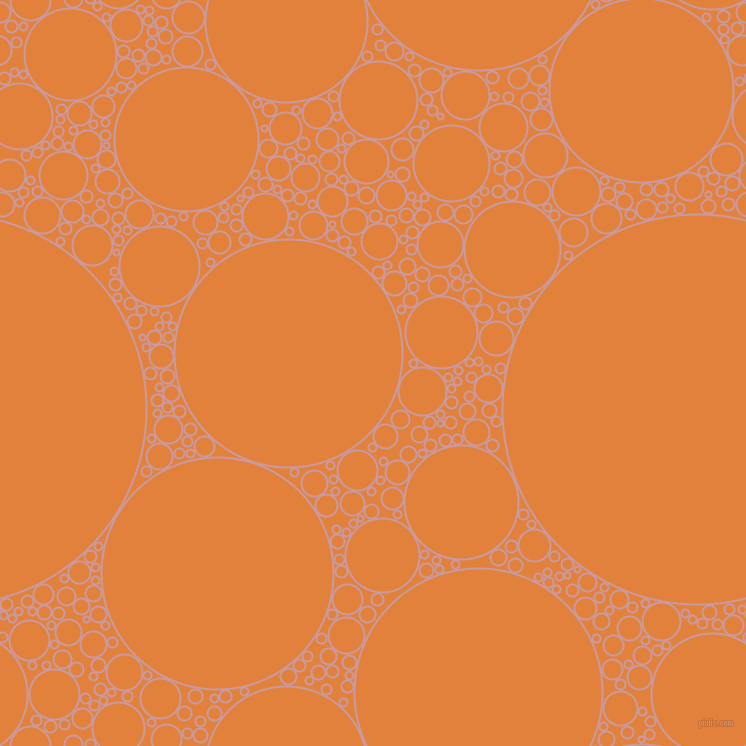 bubbles, circles, sponge, big, medium, small, 2 pixel line width, Careys Pink and Tree Poppy circles bubbles sponge soap seamless tileable
