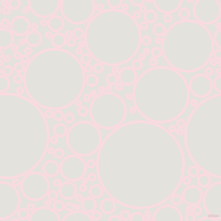 bubbles, circles, sponge, big, medium, small, 9 pixel line width, Carousel Pink and Wan White circles bubbles sponge soap seamless tileable