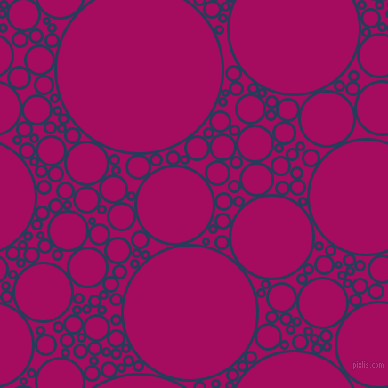 bubbles, circles, sponge, big, medium, small, 3 pixel line width, Catalina Blue and Jazzberry Jam circles bubbles sponge soap seamless tileable