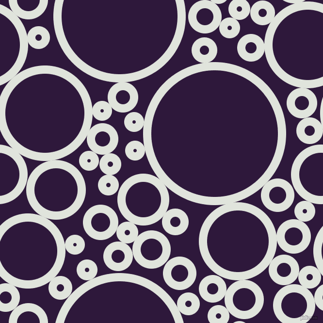 bubbles, circles, sponge, big, medium, small, 17 pixel line width, Catskill White and Blackcurrant circles bubbles sponge soap seamless tileable