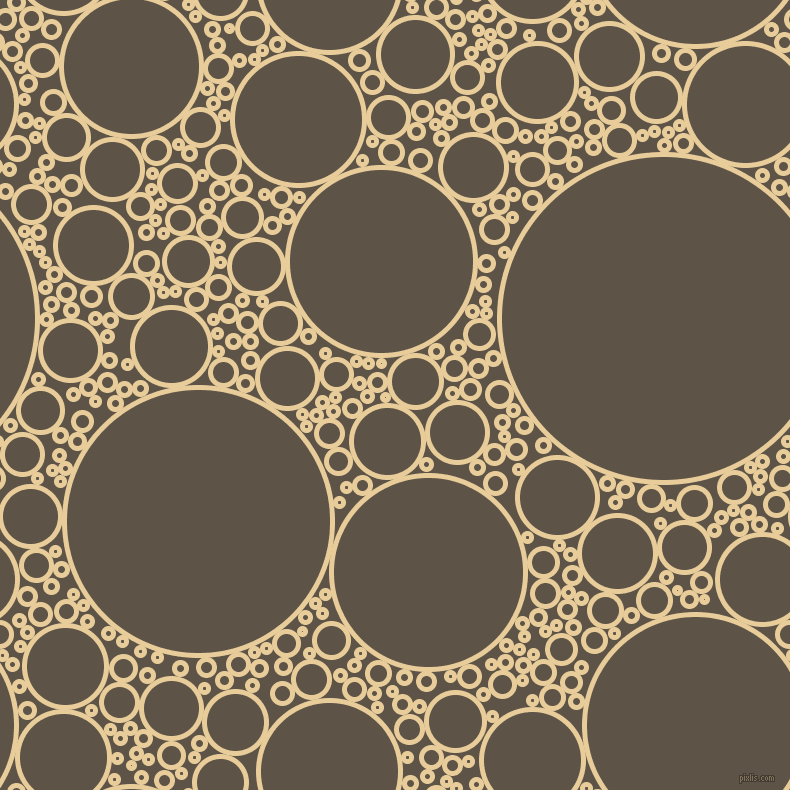 bubbles, circles, sponge, big, medium, small, 5 pixel line widthChamois and Judge Grey circles bubbles sponge soap seamless tileable