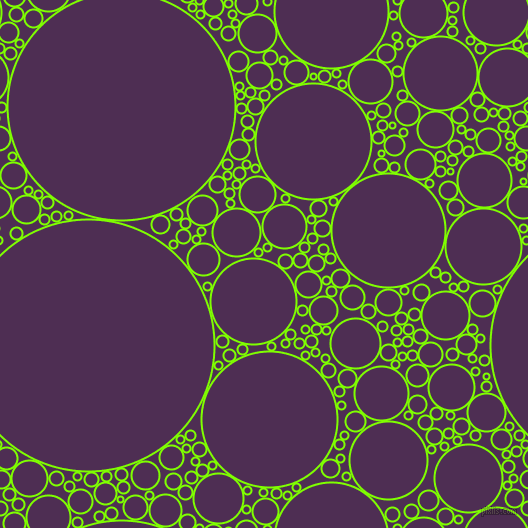 bubbles, circles, sponge, big, medium, small, 2 pixel line width, Chartreuse and Hot Purple circles bubbles sponge soap seamless tileable