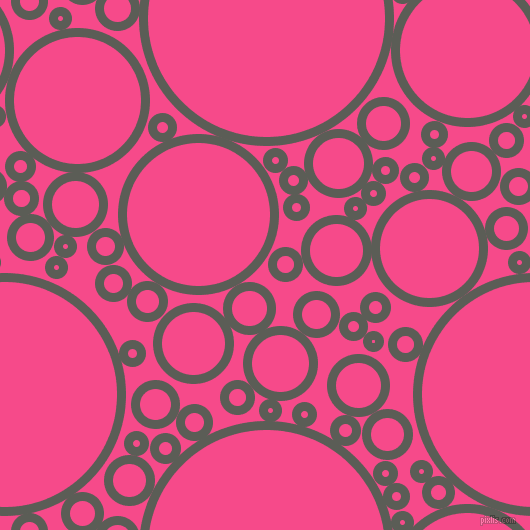 bubbles, circles, sponge, big, medium, small, 9 pixel line width, Chicago and French Rose circles bubbles sponge soap seamless tileable