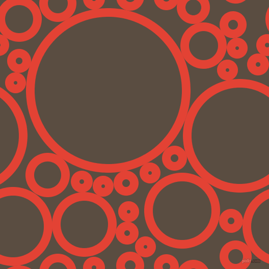 bubbles, circles, sponge, big, medium, small, 17 pixel line width, Cinnabar and Rock circles bubbles sponge soap seamless tileable