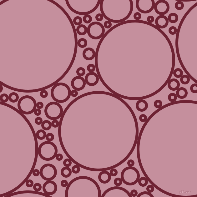 bubbles, circles, sponge, big, medium, small, 9 pixel line width, Claret and Viola circles bubbles sponge soap seamless tileable