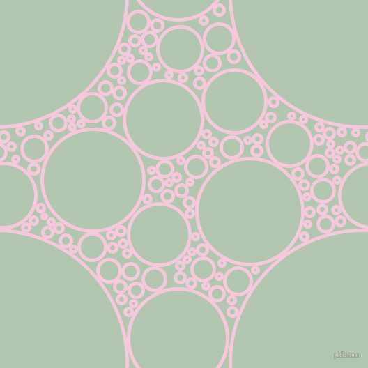bubbles, circles, sponge, big, medium, small, 5 pixel line width, Classic Rose and Zanah circles bubbles sponge soap seamless tileable