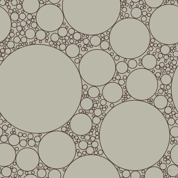 bubbles, circles, sponge, big, medium, small, 2 pixel line width, Cocoa Bean and Mist Grey circles bubbles sponge soap seamless tileable