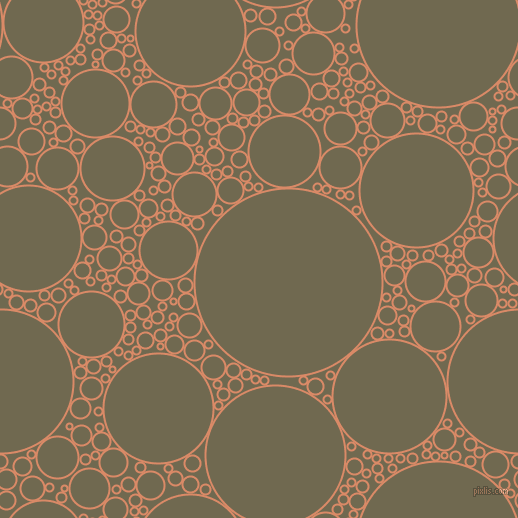 bubbles, circles, sponge, big, medium, small, 2 pixel line width, Copper and Crocodile circles bubbles sponge soap seamless tileable
