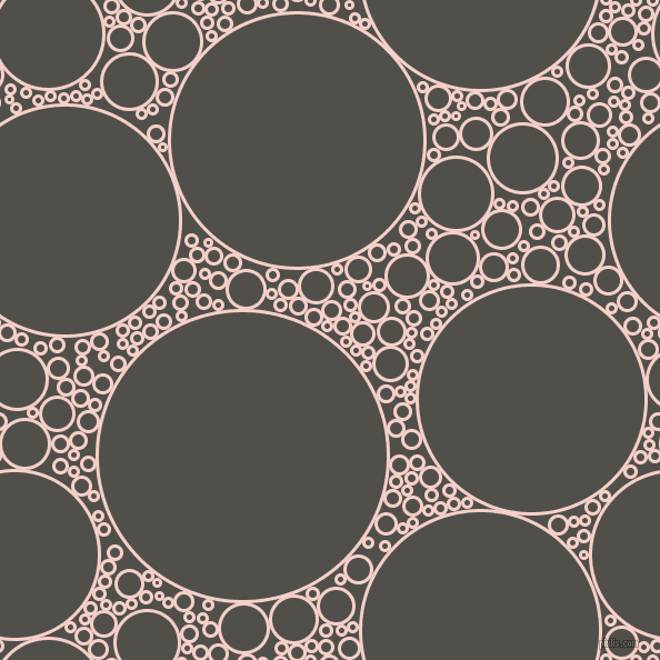 bubbles, circles, sponge, big, medium, small, 3 pixel line width, Coral Candy and Dune circles bubbles sponge soap seamless tileable