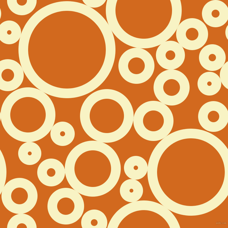 bubbles, circles, sponge, big, medium, small, 33 pixel line width, Corn Field and Chocolate circles bubbles sponge soap seamless tileable
